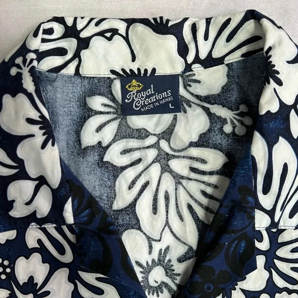 Vintage Royal Creations Hawaiian Shirt - Large - Picture 2 of 6